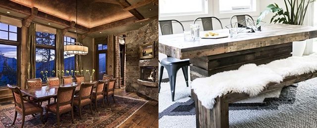 Top 40 besten rustikalen Esszimmer Ideen - Vintage Home Interior ...