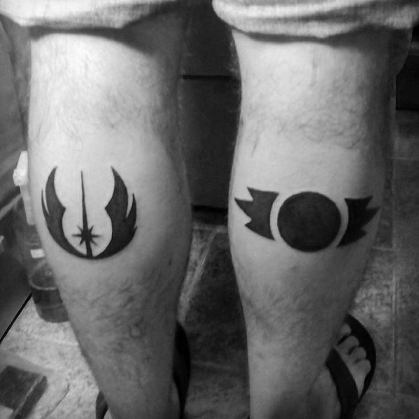 20 Sith Symbol Tattoo Designs für Männer - Star Wars Tinte Ideen  