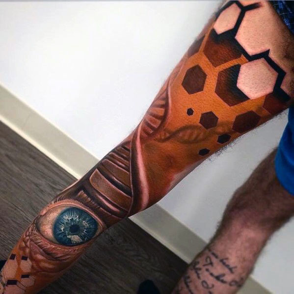 60 Super Sleeve Tattoos für Männer - Maskuline Design-Ideen  