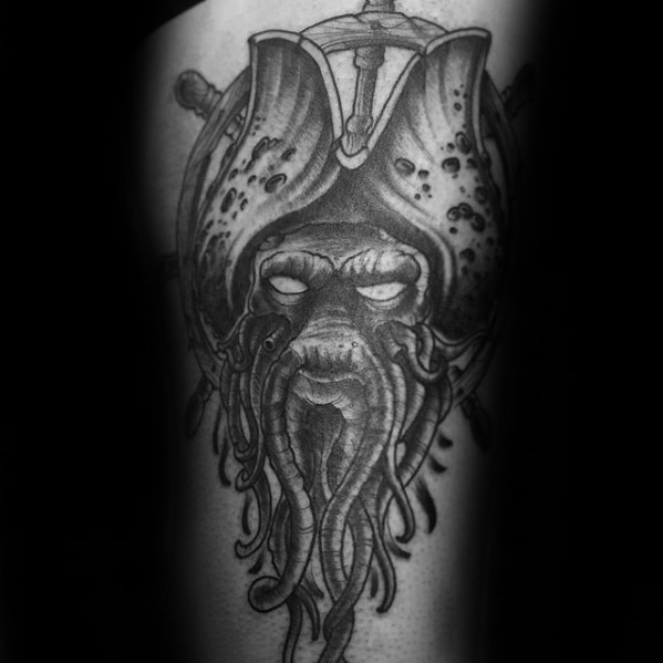 60 Davy Jones Tattoo Designs für Männer - Sailors Devil Ink Ideen  