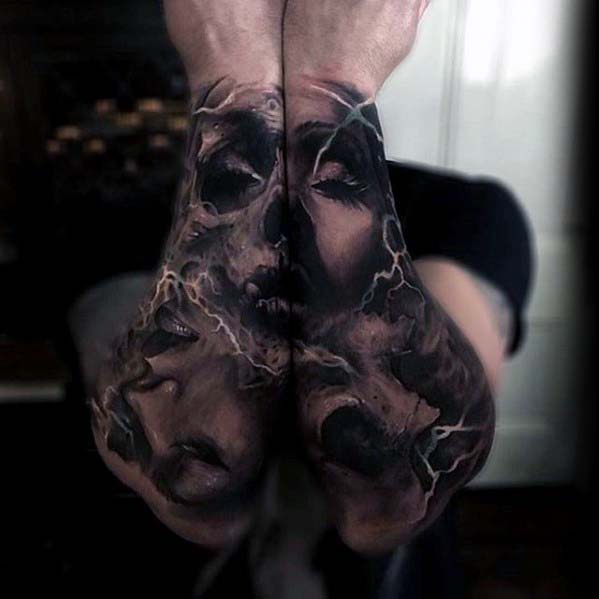 50 Badass Unterarm Tattoos für Männer - Cool Masculine Design-Ideen  