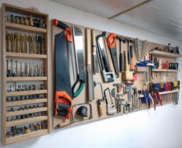 Top 80 Beste Werkzeugspeicher Ideen - Organisierte Garage Designs  