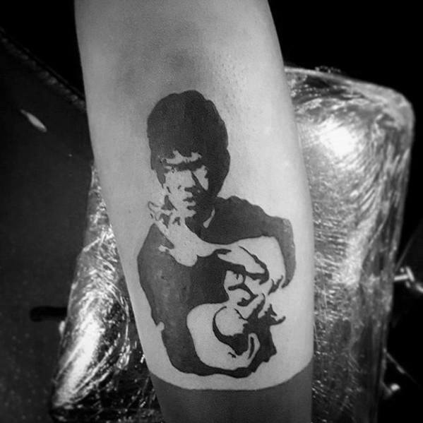 60 Bruce Lee Tattoo-Designs für Männer - Kampfsport-Ideen  