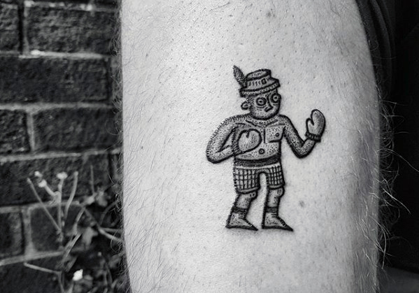 50 coolste kleine Tattoos für Männer Manly Mini DesignIdeen Mann