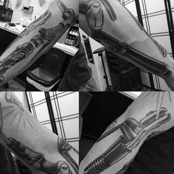 80 Schweiß Tattoos für Männer - Industrial Ink Design-Ideen  