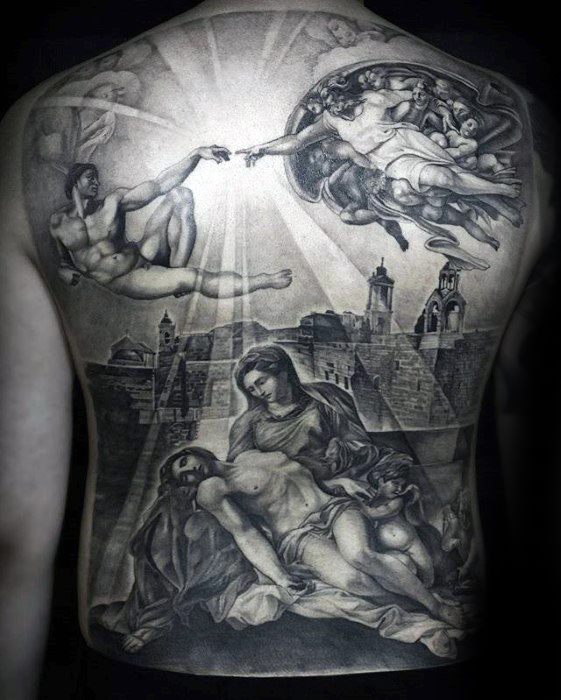 60 3D Jesus Tattoo Designs für Männer - religiöse Tinte Ideen  