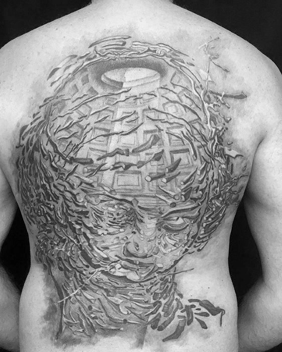 50 Salvador Dali Tattoo Designs für Männer - Künstlerische Tinte Ideen  