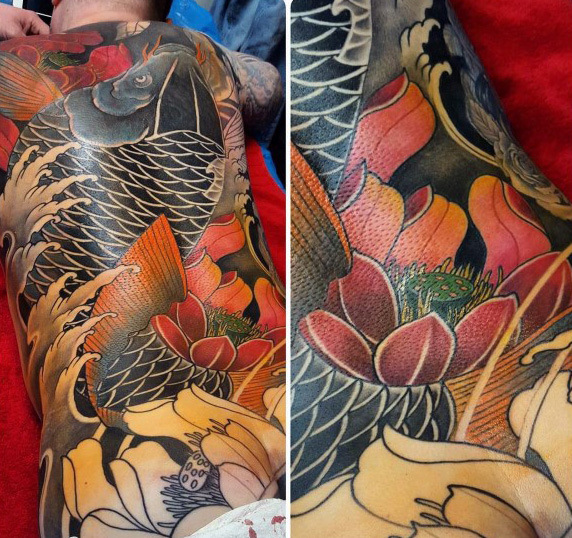 100 Lotus Flower Tattoo Designs für Männer - Cool Ink Ideas  