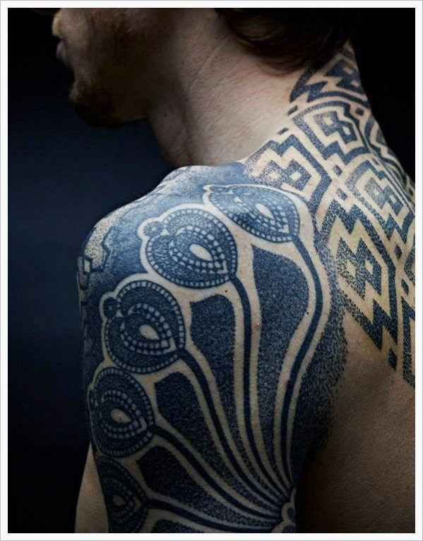 Top 50 besten Rücken Tattoos für Männer - ein empfindliches Souvenir  