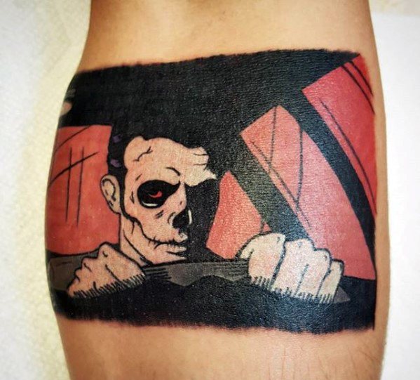 50 Blink 182 Tattoos für Männer - Rock Band Ink Ideen  