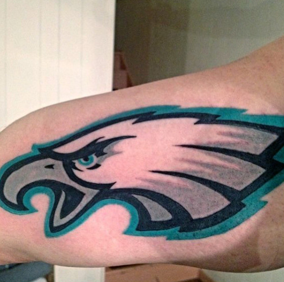 30 Philadelphia Eagles Tattoo Designs für Männer - NFL-Tinten-Ideen  