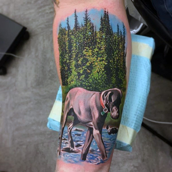 100 Natur Tattoos für Männer - Deep Great Outdoor Designs  