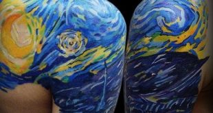 50 Vincent Van Gogh Tattoo-Designs für Männer - künstlerische Ideen  