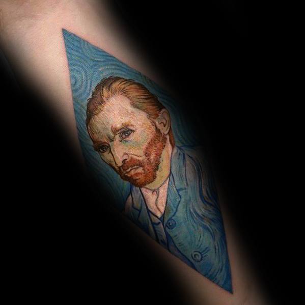 50 Vincent Van Gogh Tattoo-Designs für Männer - künstlerische Ideen  