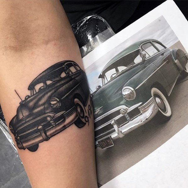 60 Chevy Tattoos für Männer - Cool Chevrolet Design-Ideen  