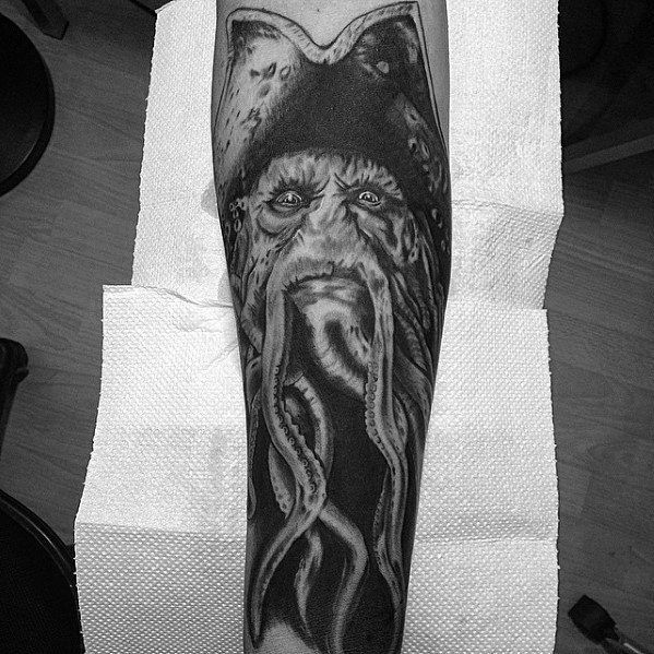 60 Davy Jones Tattoo Designs für Männer - Sailors Devil Ink Ideen  