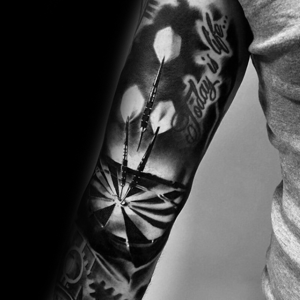 60 Sport Tattoos für Männer - Sportliche Design-Ideen  