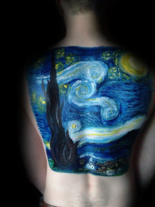 50 Vincent Van Gogh Tattoo-Designs für Männer - künstlerische Ideen  