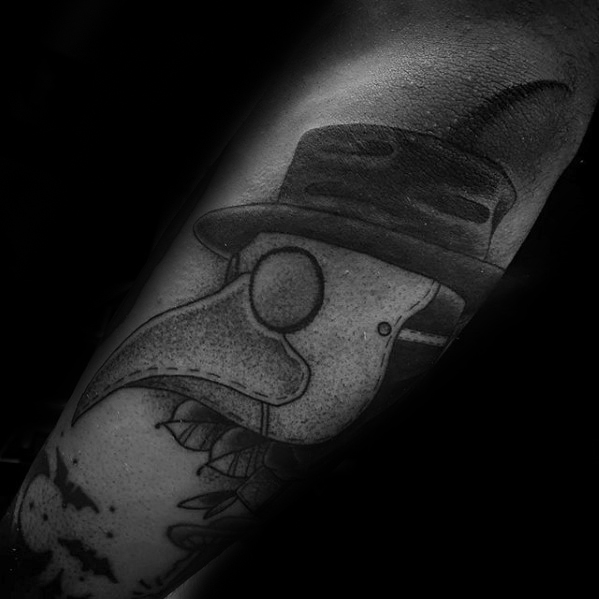 60 Pest Arzt Tattoo Designs für Männer - Manly Ink Ideen  