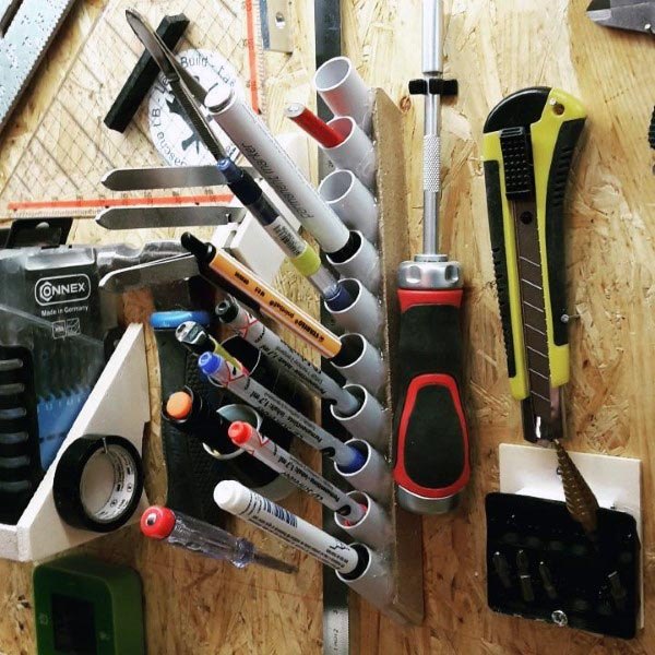 Top 80 Beste Werkzeugspeicher Ideen - Organisierte Garage Designs  