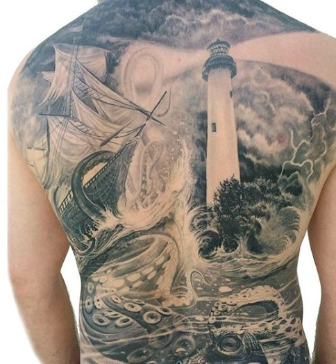 Top 75 beste Seemann Tattoos für Männer - klassische nautische Designs  