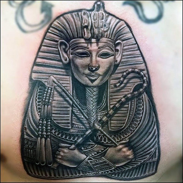 60 König Tut Tattoo Designs für Männer - ägyptische Tinte Ideen  