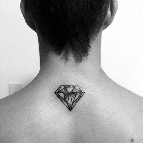 50 traditionelle Diamant-Tattoo-Designs für Männer - Juwel-Tinten-Ideen  