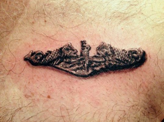 70 Navy Tattoos für Männer - USN Ink Design-Ideen  