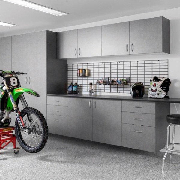 100 Garage Storage Ideen für Männer - coole Organisation und Regale Designs  