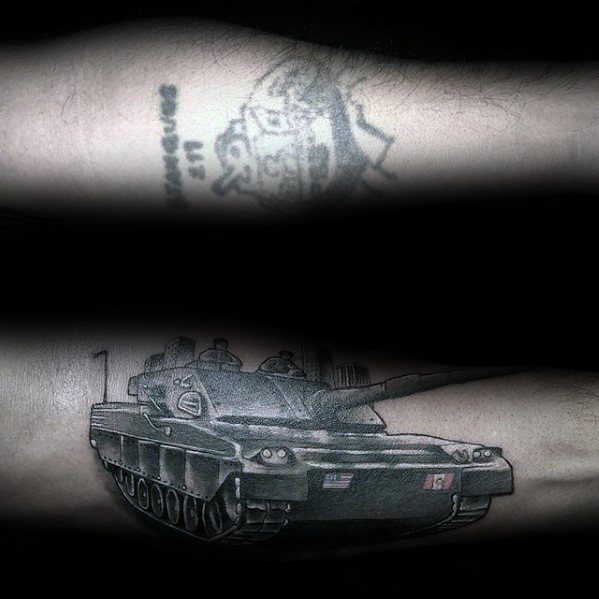 60 vertuschen Tattoos für Männer - verdeckte Tinte Design-Ideen  