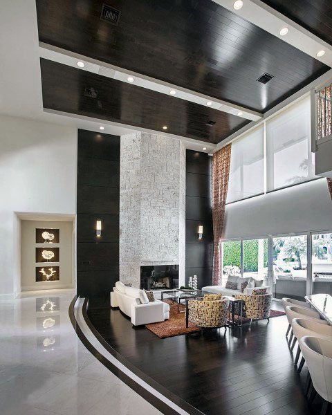 Top 70 besten großen Zimmer Ideen - Living Interior Designs  