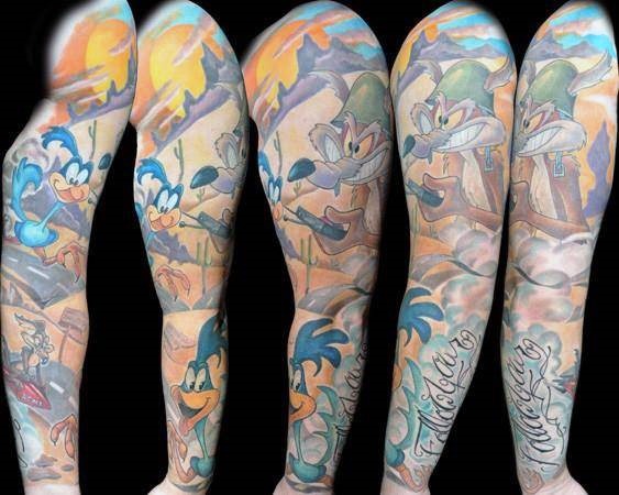 60 Looney Tunes Tattoos für Männer - Animierte Cartoon-Tinte Ideen  