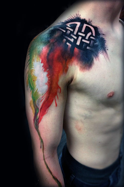 80 künstlerische Tattoos für Männer - eine Dosis kreativer Tink Design-Ideen  