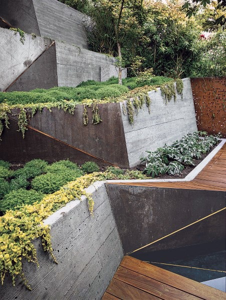 Top 60 beste Stützmauer Ideen - Landschaftsbau Designs  