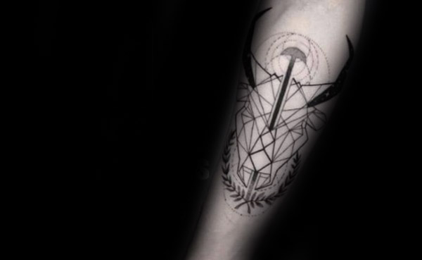 75 Stier Tattoos für Männer - Zodiac Ink Design-Ideen  