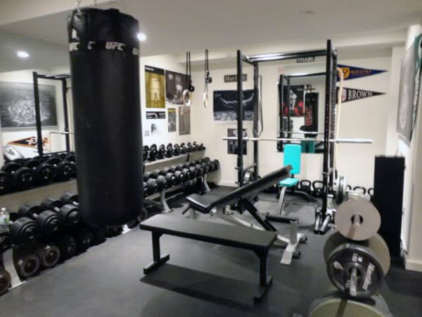 40 Personal Home Gym Design-Ideen für Männer - Trainingsräume  