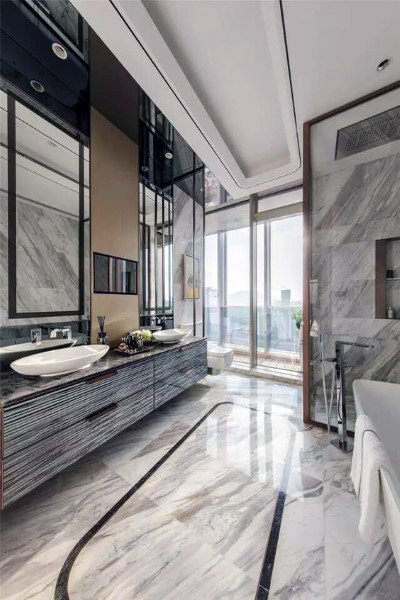 Top 70 besten coolen Badezimmer - Home Spa Design-Ideen  