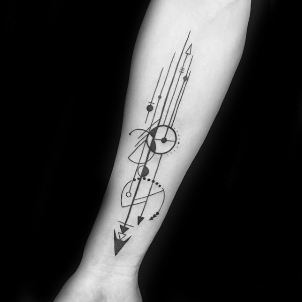 40 Gallifreyan Tattoo Designs für Männer - Doctor Who Ink Ideen  