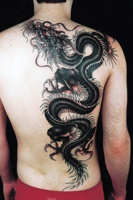 50 chinesische Drache Tattoo Designs für Männer - flammende Tinte Ideen  