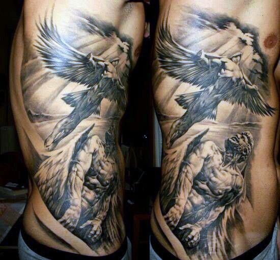 100 Schutzengel Tattoos für Männer - Spiritual Ink Designs  