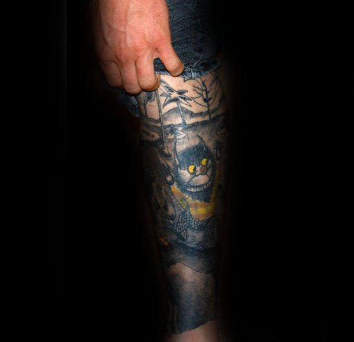 40 wo die wilden Dinge sind Tattoo Designs für Männer - Buch Tinte Ideen  