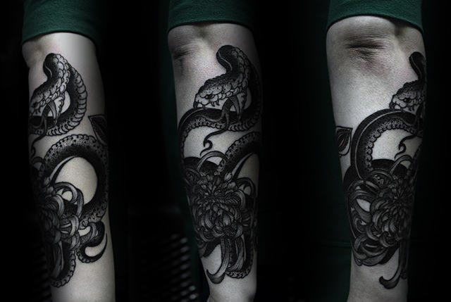 100 Chrysantheme Tattoo-Designs für Männer - Blumen-Tinte-Ideen  