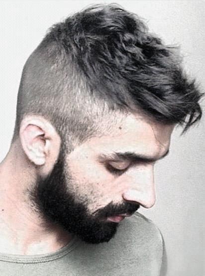 50 kurze Haare mit Bart Stile für Männer - Sharp Grooming Ideen  