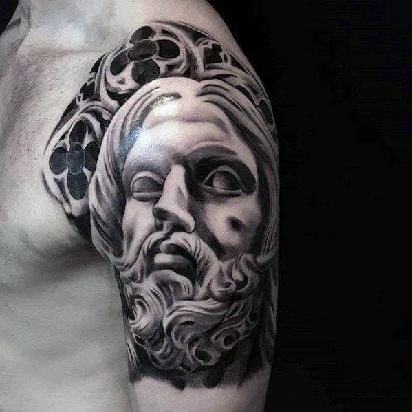 60 3D Jesus Tattoo Designs für Männer - religiöse Tinte Ideen  