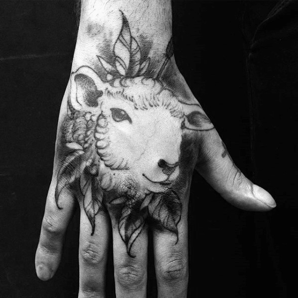 60 Schafe Tattoo Designs für Männer - Fleece Ink Ideen  
