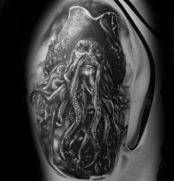 60 Davy Jones Tattoo Designs für Männer - Sailors Devil Ink Ideen  