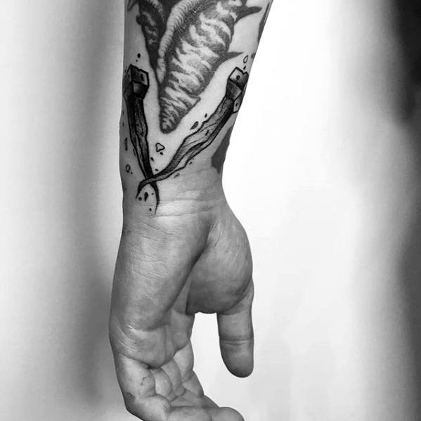 80 Füller Tattoos für Männer - leere Lücke Design-Ideen  