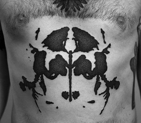 50 einfache Brust Tattoos für Männer - männliche Oberkörper Design-Ideen  