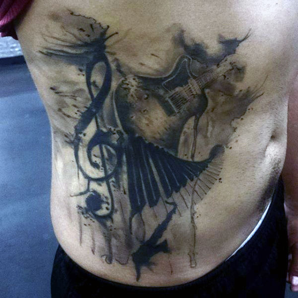 Top 100 besten Bauch Tattoos für Männer männliche Ideen Mann Stil