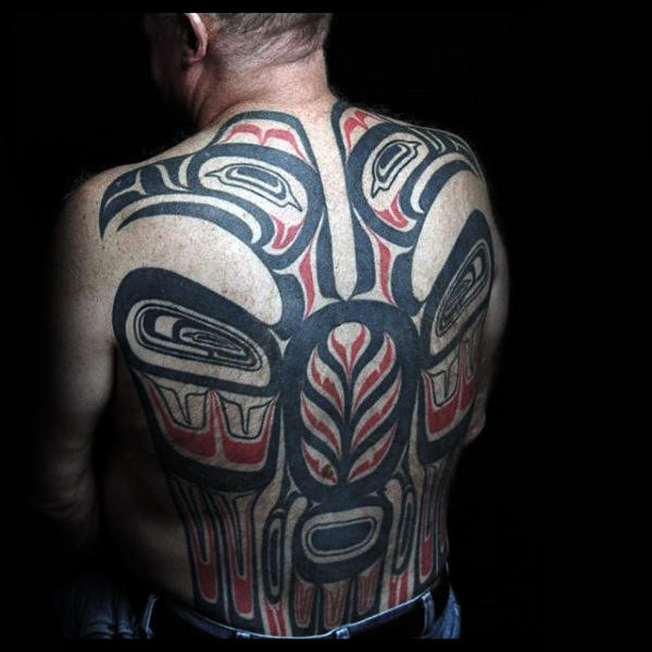 70 Haida Tattoo Designs für Männer - Tribal Ink Ideen  